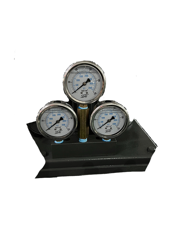 Oil pressure gauge